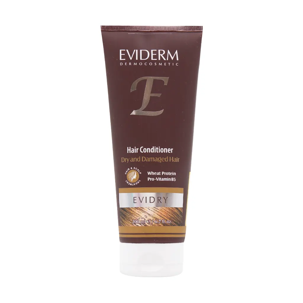 Eviderm Evidry Hair Conditioner for Dry and Damaged Hair 200 ml قیمت نرم کننده مو اویدرای اویدرم