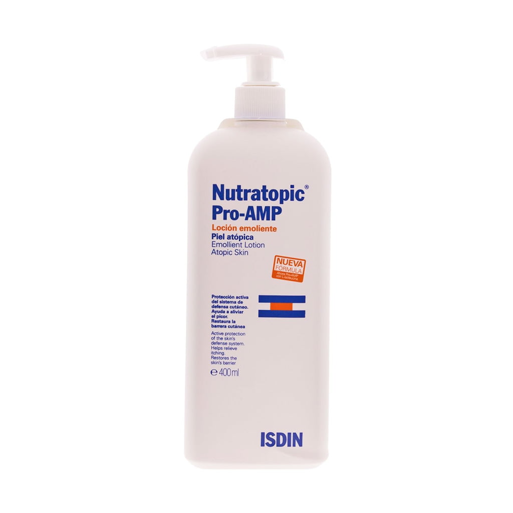 Isdin Nutratopic Emollient Lotion 400 ml لوسیون مرطوب کننده Nautratopic ایزدین