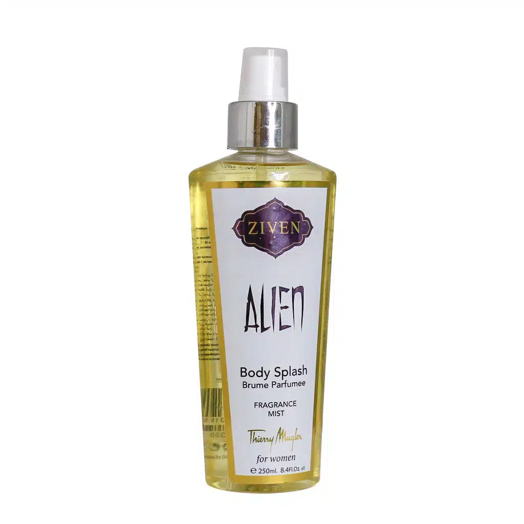 Ziven-Alien-Body-Splash-for-Women-250-ml.jpg.webp بادی اسپلش زنانه Alien زیون 250 میلی لیتر