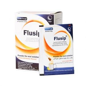 پودر کلد و کاف شب فلوسیپ با طعم لیمو و عسل 10 ساشه