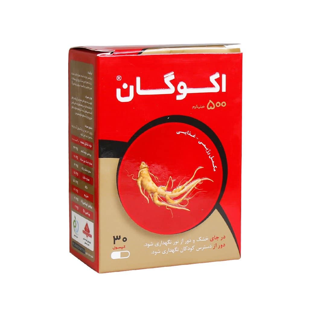 Giah Essence Ecogan 30 Capsules کپسول اکوگان گیاه اسانس