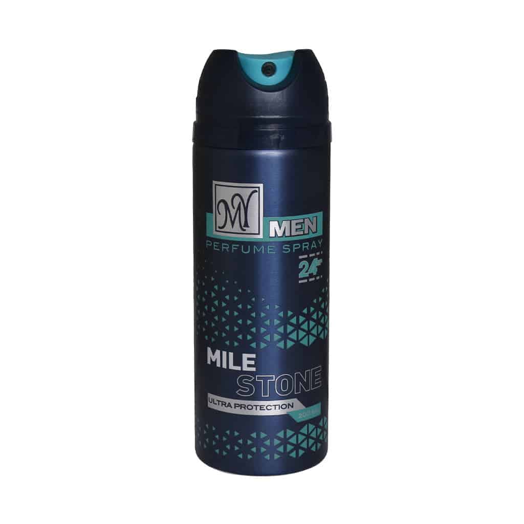 My Mile Stone Spray For Men 200 ml اسپری بدن مردانه مایل استون مای