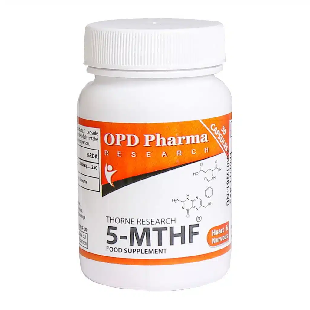 OPD-Pharma-Thorne-Research-5-MTHF-30-Capsules.jpg.webp کپسول تورن ریسرچ 5-ام تی اچ اف او پی دی فارما 30 عدد