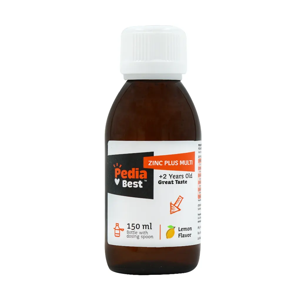 Pedia Best ZincPlusMulti قیمت شربت زینک پلاس مولتی پدیابست مخصوص کودکان