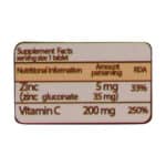 قرص زینک گلوکونات و ویتامین ث سندروس