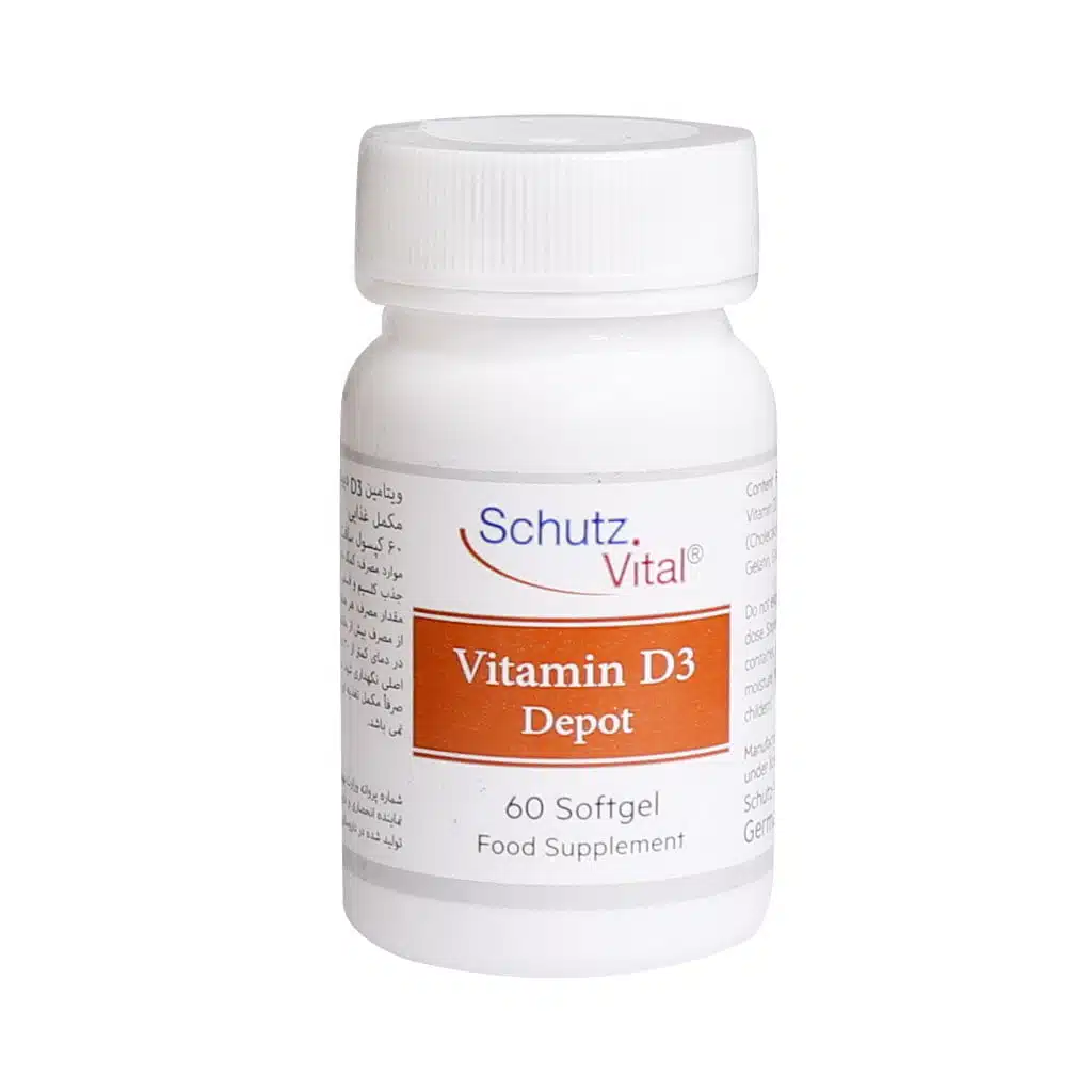 Schutz-Vital-Vitamin-D3-Depot-Softgel-60-Softgels.jpg.webp سافت ژل ویتامین D3 4000 واحد دپوت شوتس ویتال 60 عدد