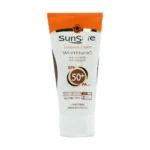 کرم ضد آفتاب SPF50 روشن کننده سان سیف مناسب انواع پوست 50 گرم