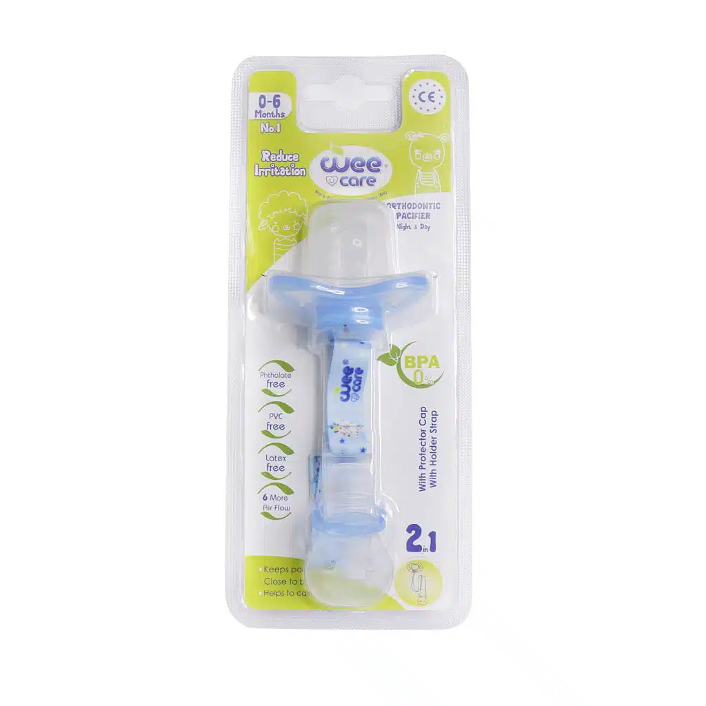 Weecare-Pacifier-Code-110-With-Chain.jpg.webp پستانک وی کر کد 110 همراه با زنجیر