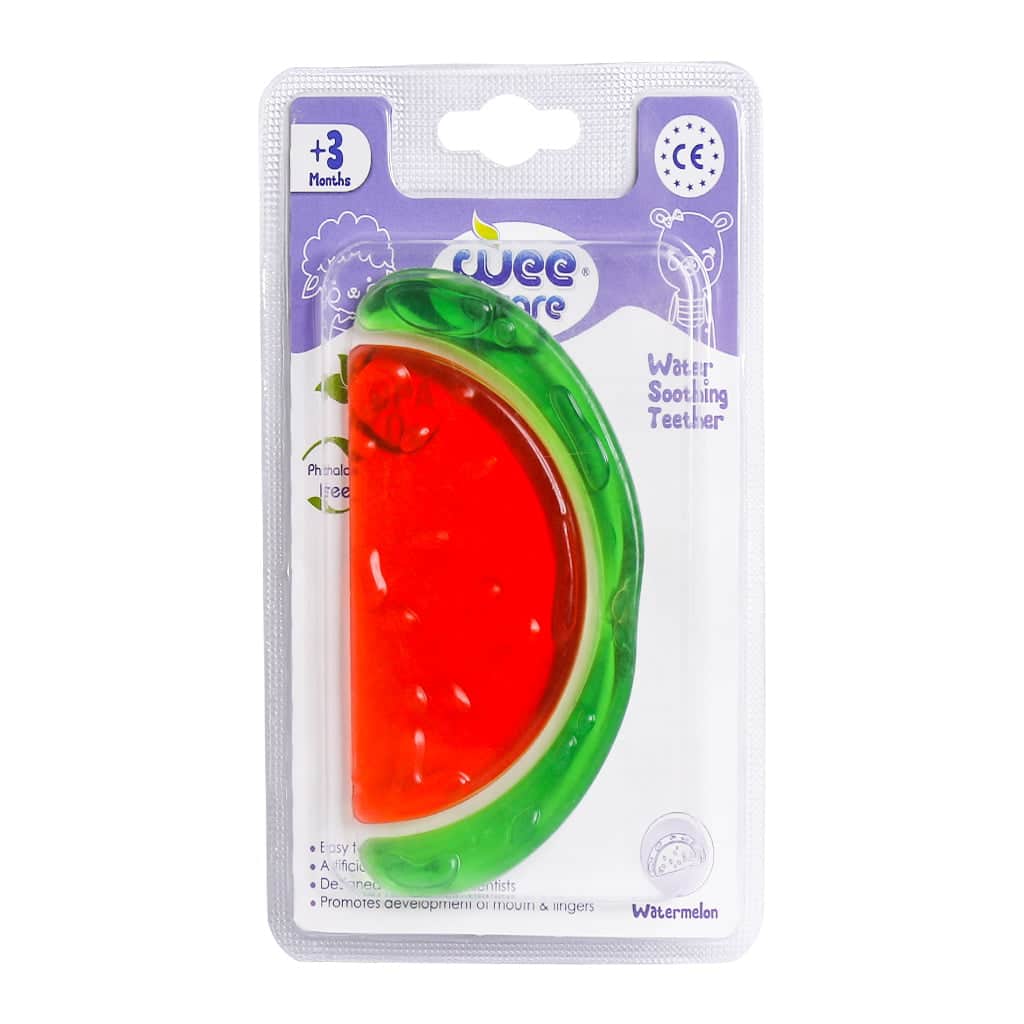 Weecare Water Teether Code T401 دندان گیر مایع طرح هندوانه وی کر