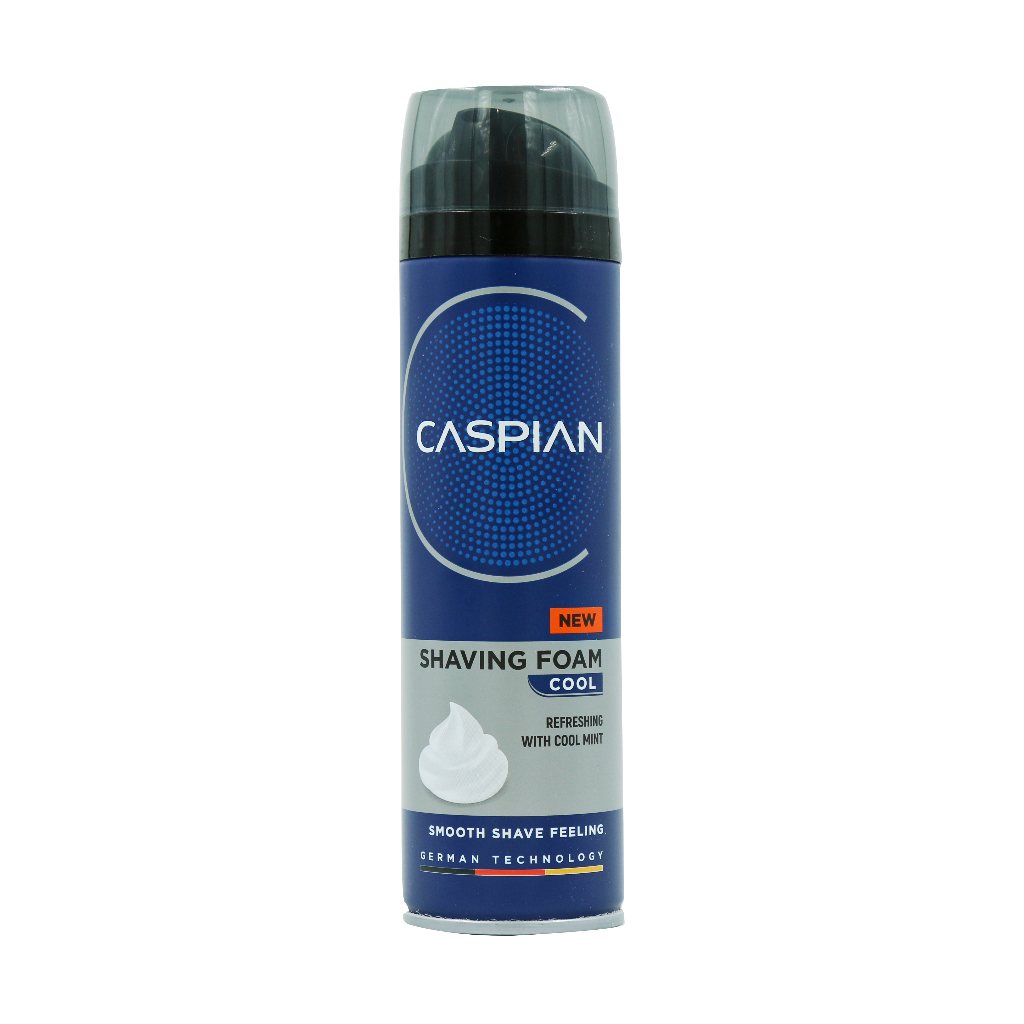Caspian Cool Shaving Foam 200 ml قیمت فوم اصلاح کاسپین مدل کول