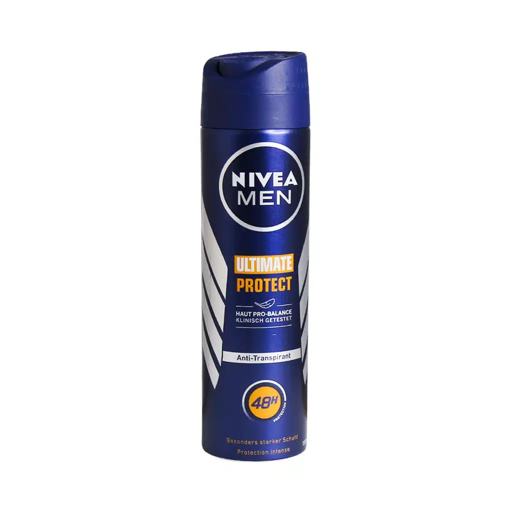 Nivea-Ultimate-Protect-Anti-Perspirant-Spray-For-Men-150-ml.jpg.webp اسپری ضدتعریق مردانه نیوآ مدل آلتیمیت پروتکت 150 میلی لیتر