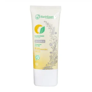 کرم ضد آفتاب SPF50 پوست‌ خشک تا نرمال باریج اسانس 60 میلی لیتر