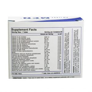 قرص مولتی من آلفا ویتامینز