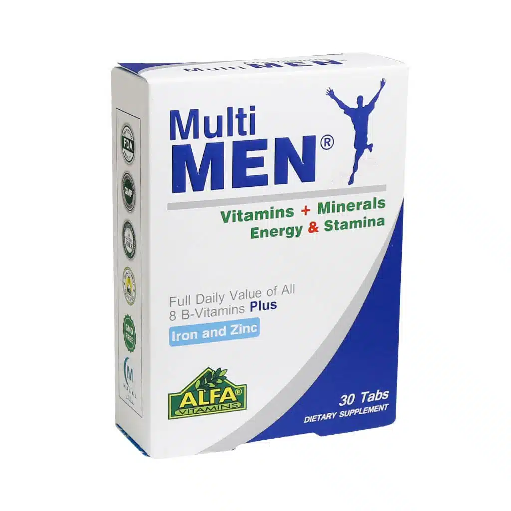 Alfa-Vitamins-Multi-Men-30-Tabs.jpg.webp قرص مولتی من آلفا ویتامینز