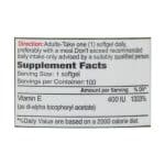 سافت ژل ویتامین E 400 واحد آلفا ویتامینز