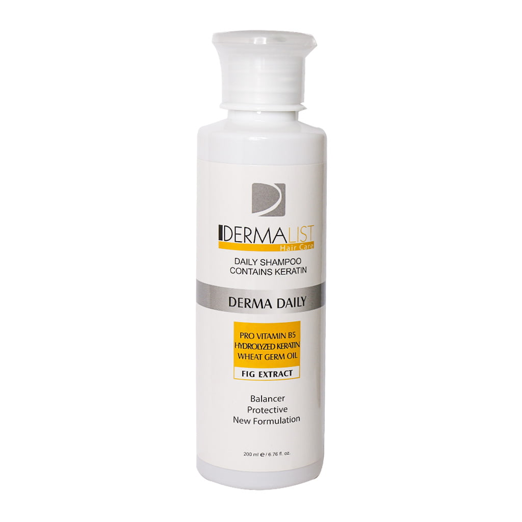 Dermalist Daily Contains Keratin Shampoo 200 ml شامپو کراتینه روزانه درمالیست