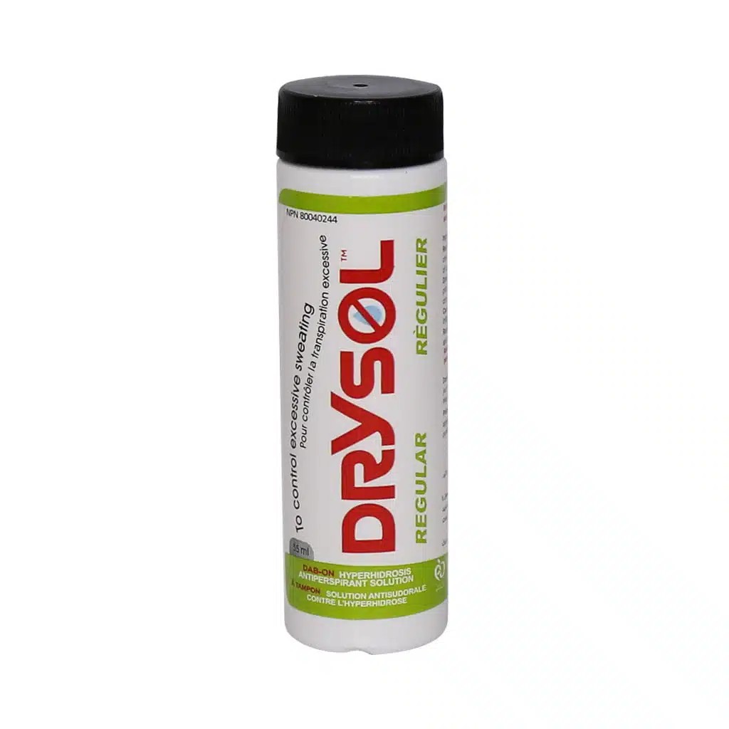 Drysol-Regular-Hyperhidrosis-Antiperspirant-Solution-35-ml.jpg.webp ضد تعریق مخصوص پوست حساس رگولار درایسول 35 میلی لیتر