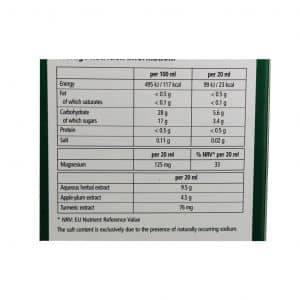 شربت اینتست کر فلورادیکس مکمل منیزیم ارگانیک 250 میلی لیتر