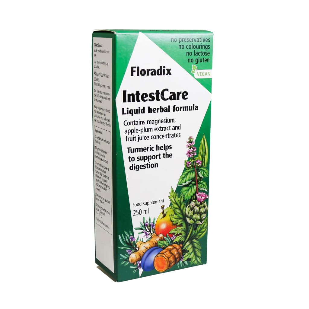 Floradix IntestCare Liquid Herbal Formula 250 ml شربت اینتست کر فلورادیکس
