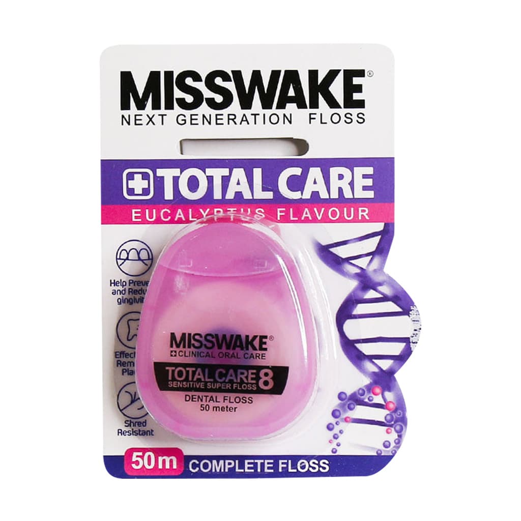 Misswake-Total-Care-8-Dental-Floss نخ دندان مدل توتال کر 8 میسویک
