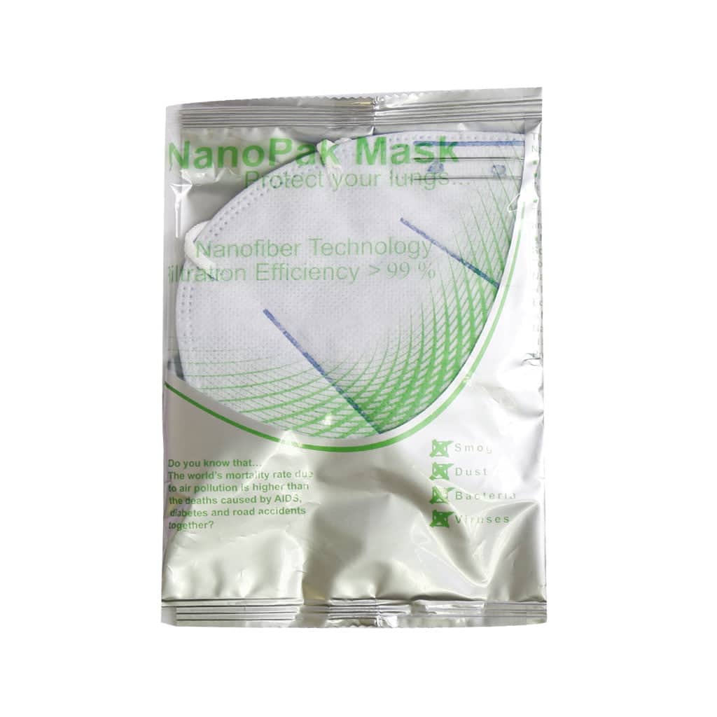Nano Pak Mask ماسک تنفسی سوپاپ دار نانو پاک