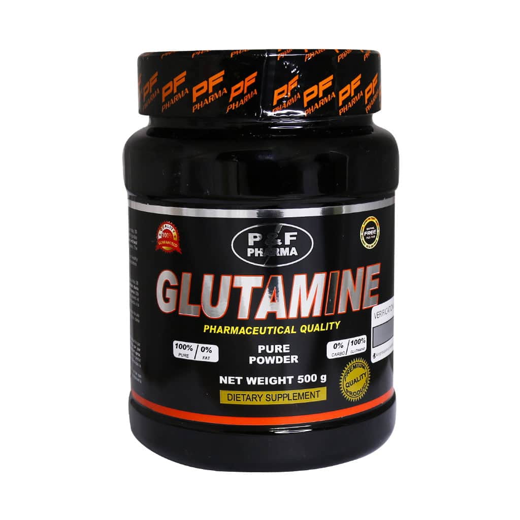 P & F Farma Glutamin Powder 500 g پودر گلوتامین پی اند اف فارما