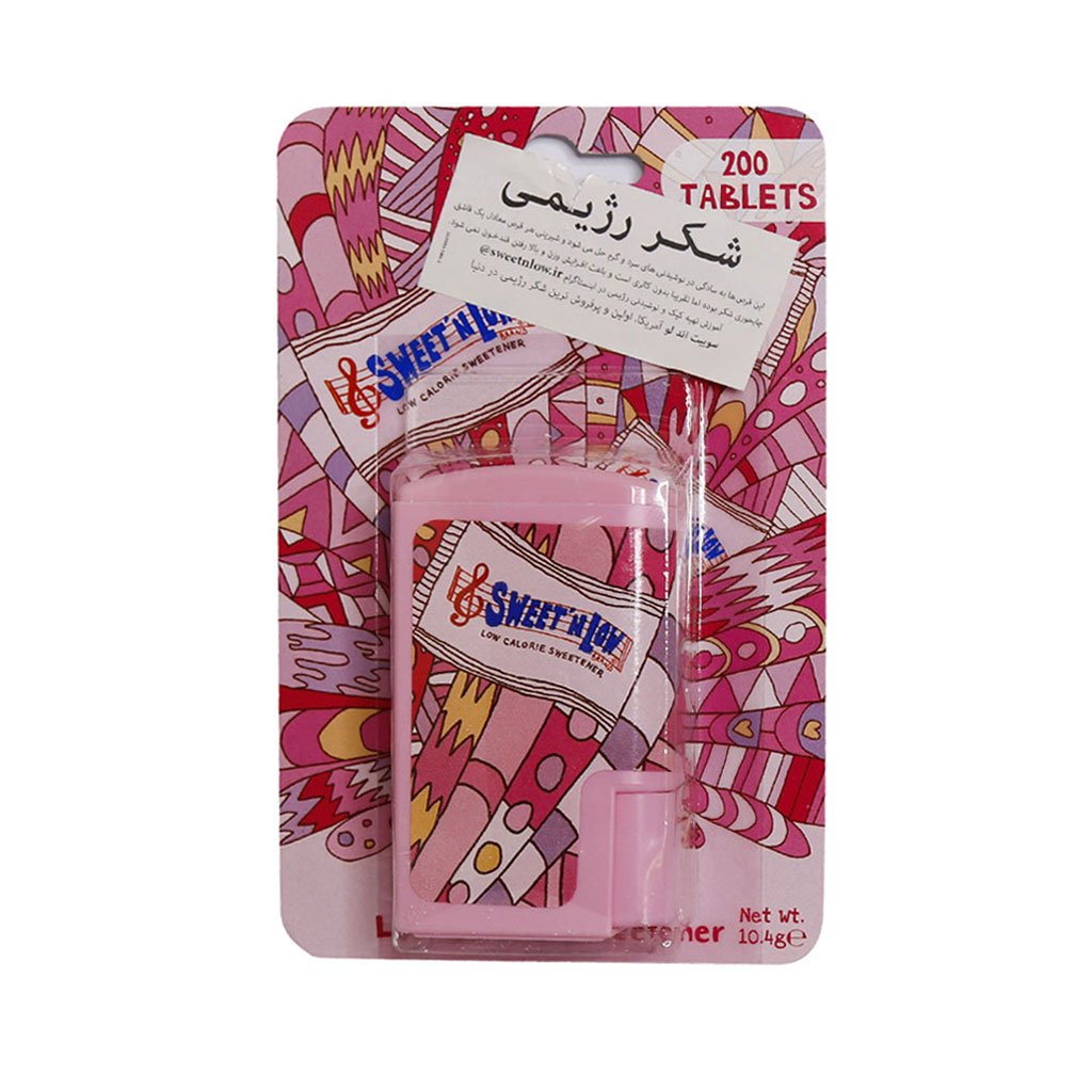 sweetn low low calorie sweetener tablets قرص شکر رژیمی سوییت اند لو