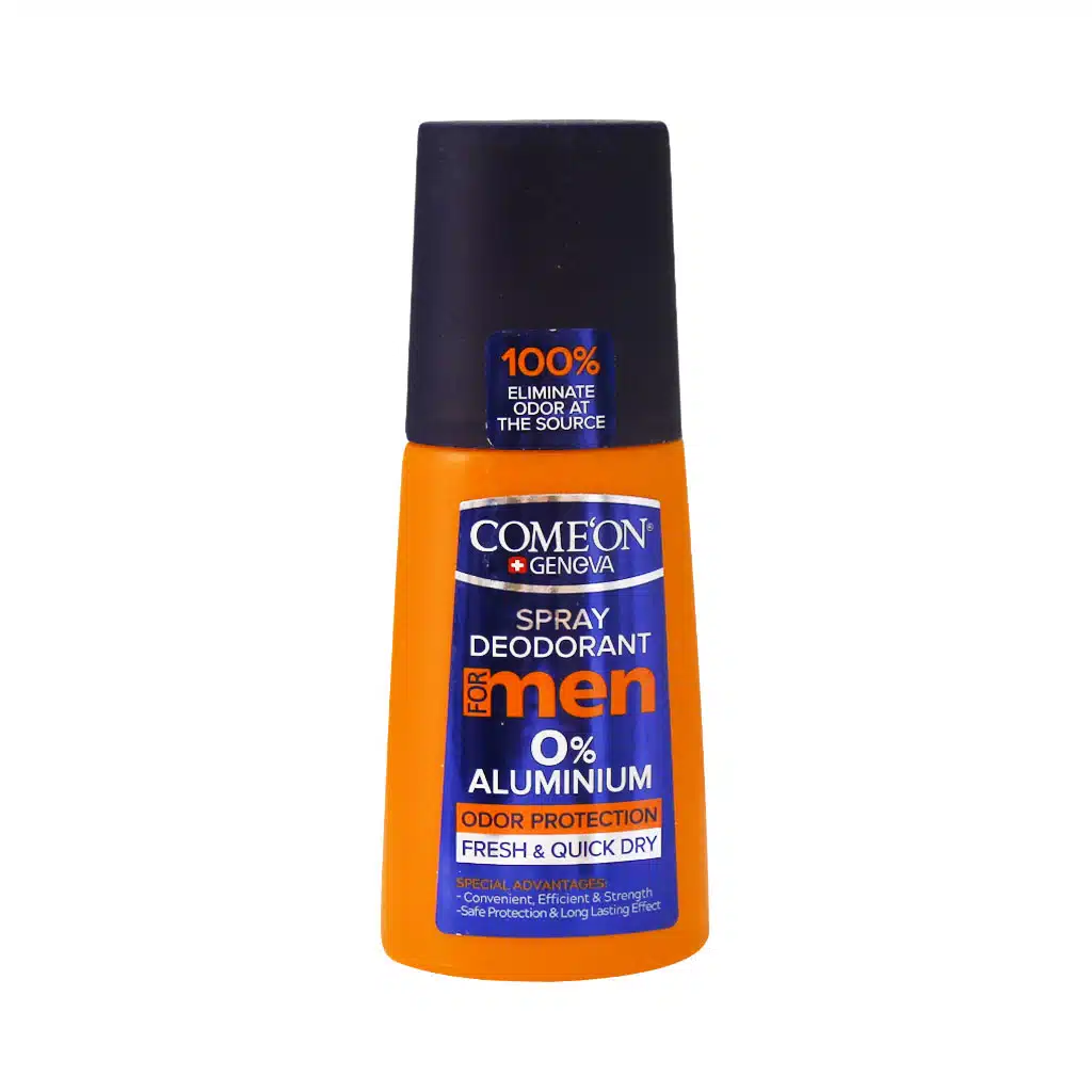 Comeon-Spray-Deodorant-For-men-125-ml-1.jpg.webp اسپری دئودورانت ضد حساسیت مردانه کامان 125 میلی لیتر