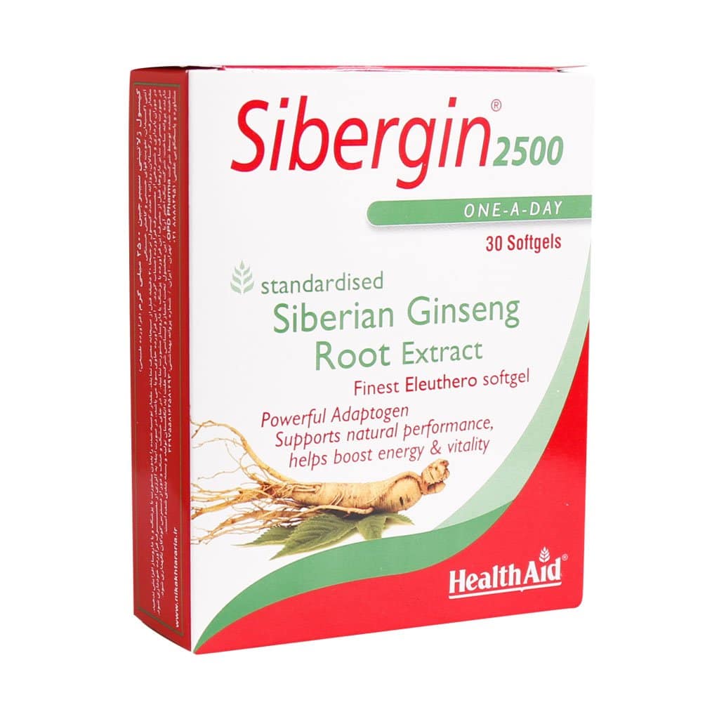 Health Aid Sibergin 2500 30 Caps سیبرجین 2500 میلی گرم هلث اید
