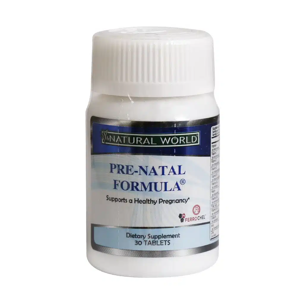 Natrual-World-Prenatal-Formula-30-Tabs.jpg.webp قرص پری ناتال فرمولا نچرال ورلد 30 عدد