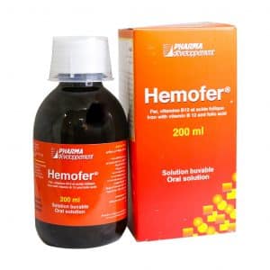 شربت هموفر فارما دولوپمنت پیشگیری و درمان کم خونی 200 میلی لیتر