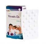 قرص ویتامین D3 1000 واحد دی سان فارما 60 عدد