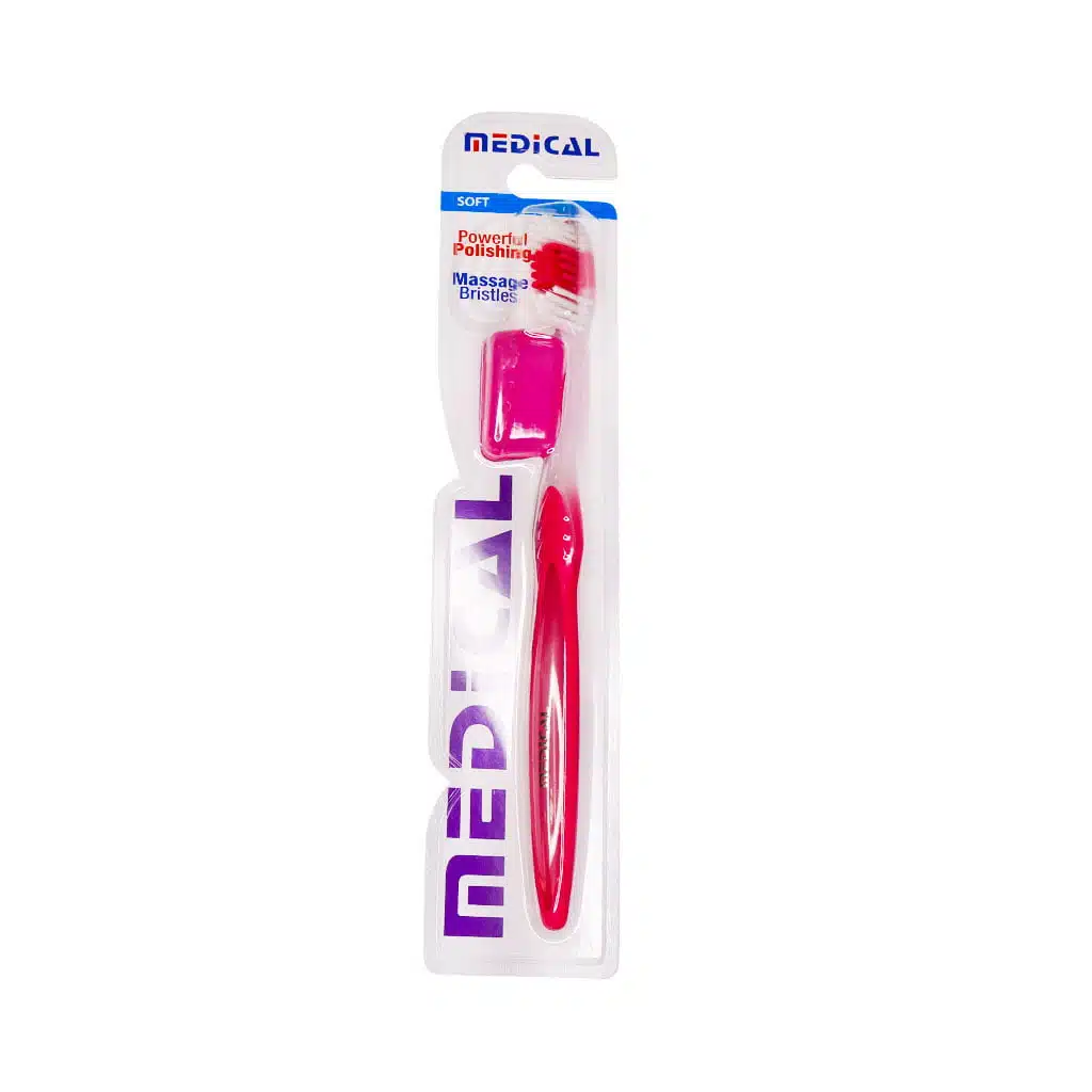 Medical-Powerful-Polishing-Soft-Toothbrush.jpg.webp مسواک مدیکال مدل Powerful Polishing با برس نرم