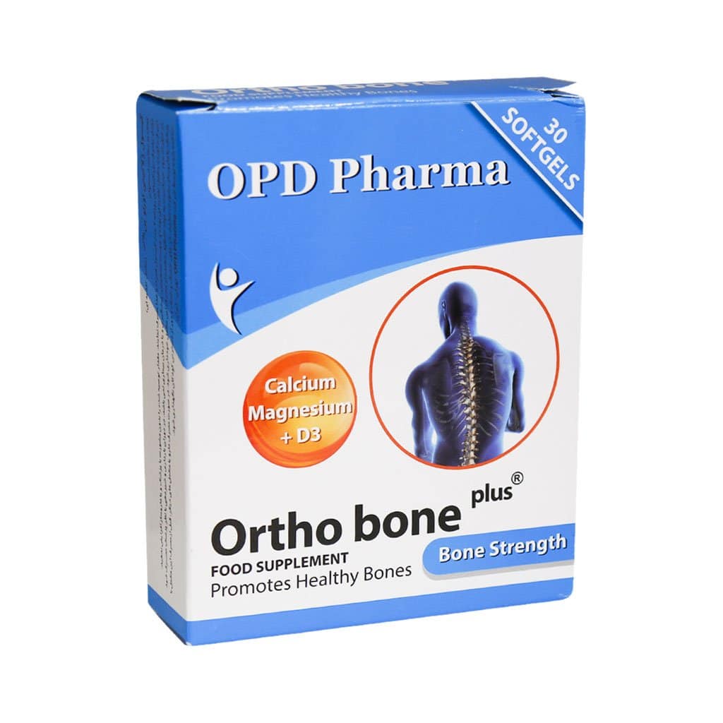 OPD Pharma Ortho Bone Plus 30 Softgels کپسول ژلاتینی اورتو بن پلاس او پی دی فارما