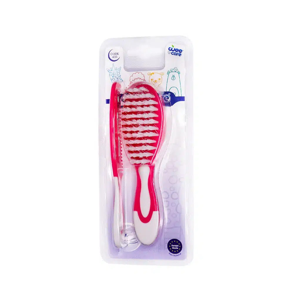 Wee-Care-Baby-Brush-Comb-Set-Code-403-3.jpg.webp ست شانه و برس کودک وی کر کد 403