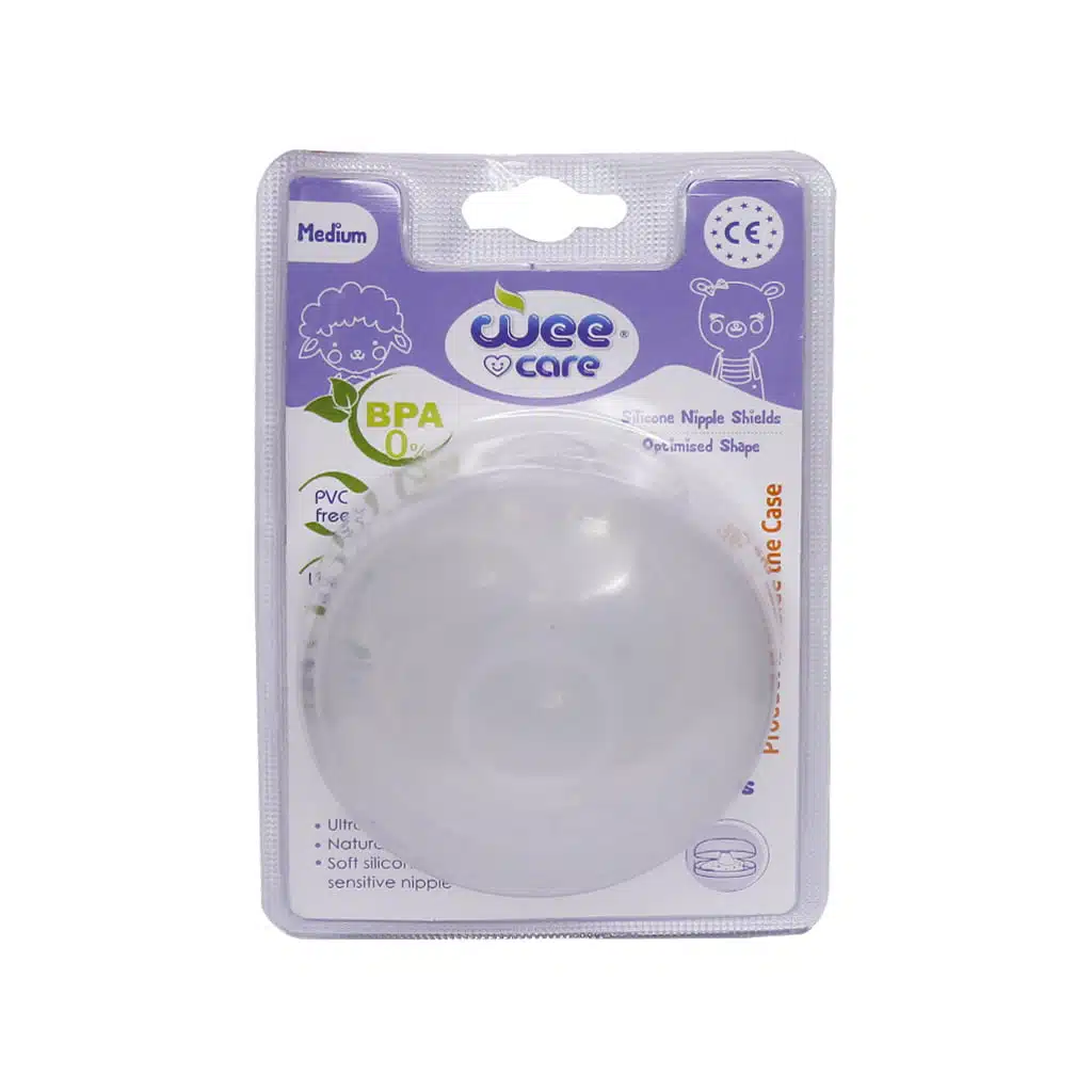 Wee-Care-Silicone-Nipple-Shields-Code-M902.jpg.webp محافظ سینه سیلیکونی وی کر کد 902 سایز متوسط