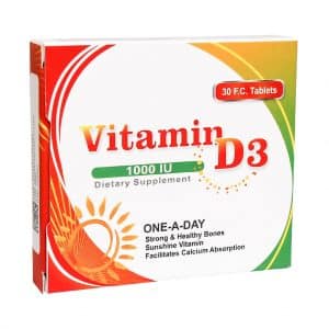 قرص ویتامین D3 1000 آریان سنا