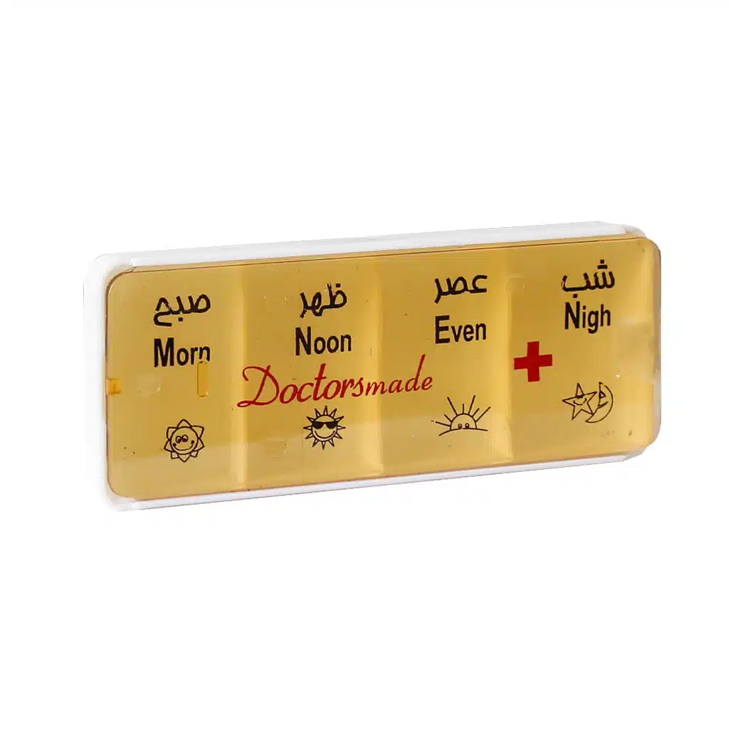 Doctorsmade-Sliding-model-Daily-Tablet-Reminder-Box.jpg.webp جعبه قرص روزانه قابل حمل دکتر مد مدل کشویی