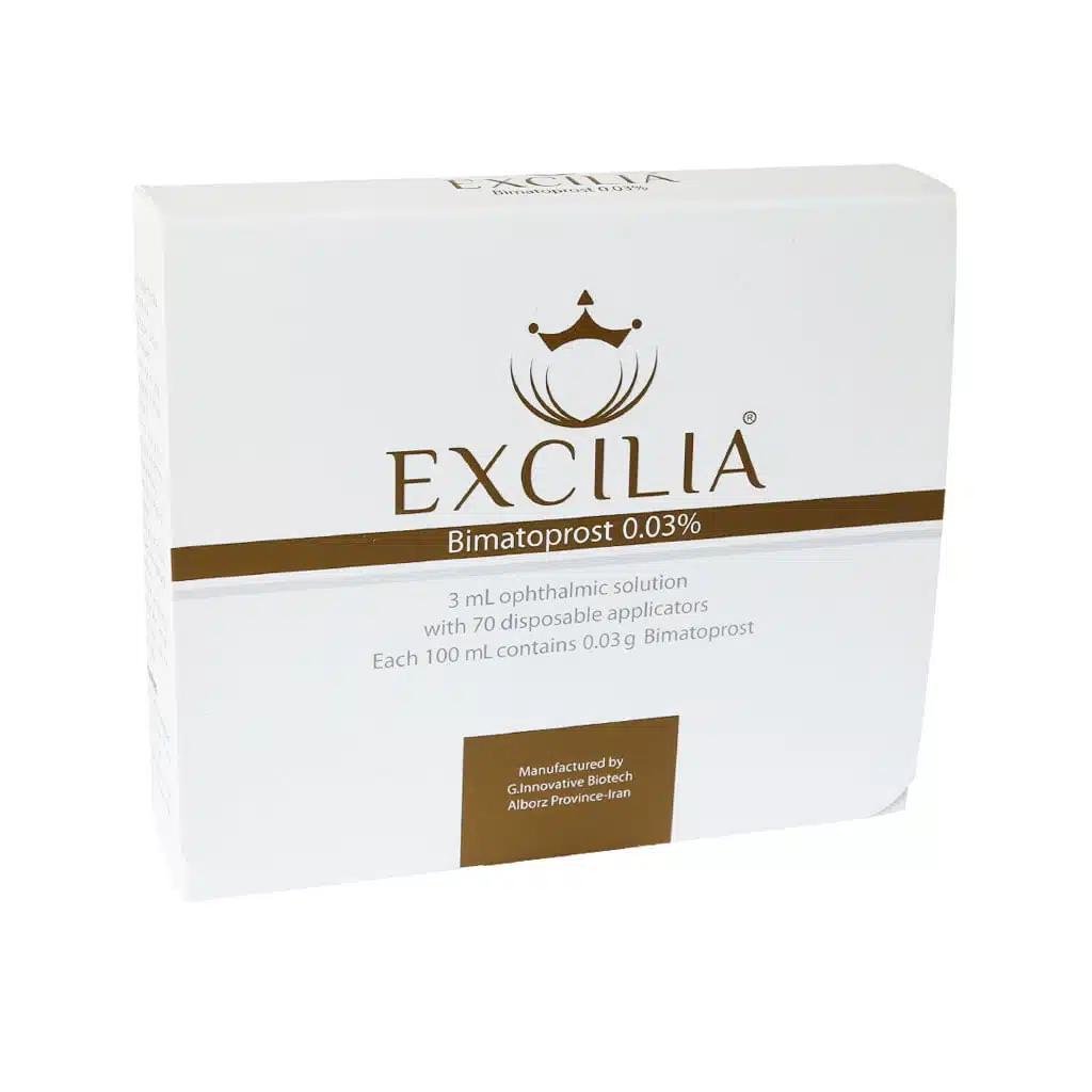 Excilia-Bimatoprost-0.03-Ophthalmic-Topical-Solution-3-ml.jpg.webp محلول رشد مژه بیماتوپروست 0.03 درصد اکسیلیا 3 میلی لیتر