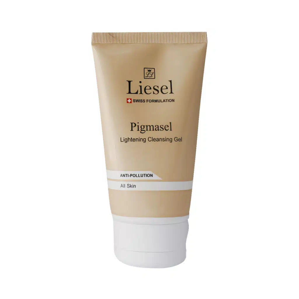 Liesel-Pigmadel-Lightening-Cleansing-Gel-150-Ml.jpg.webp ژل شستشوی روشن کننده صورت پیگماسل لایسل 150 میلی لیتر