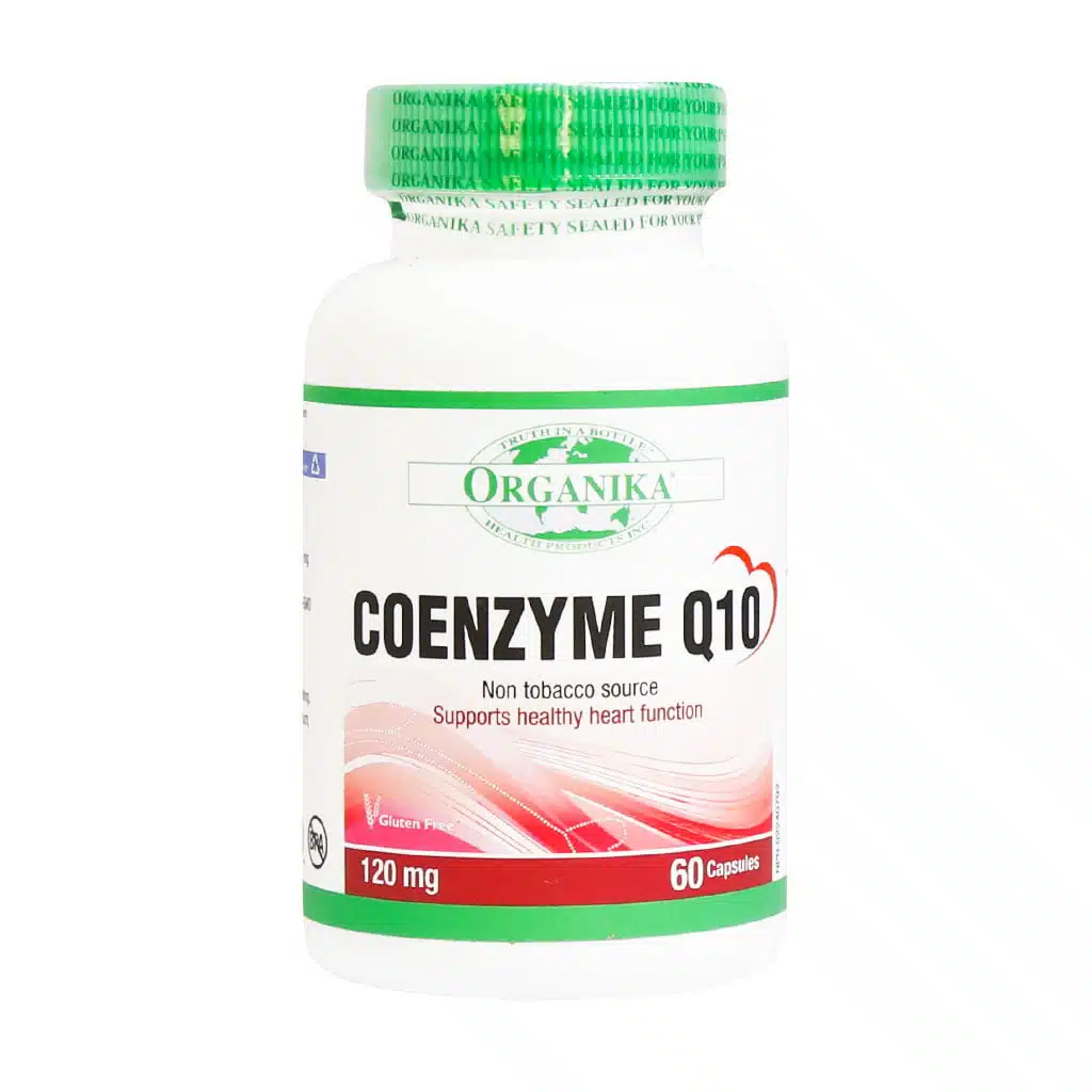 Organika-Coenzyme-Q10-120-mg-60-Caps.jpg.webp کپسول کوآنزیم کیوتن 120 میلی گرم ارگانیکا 60 عدد