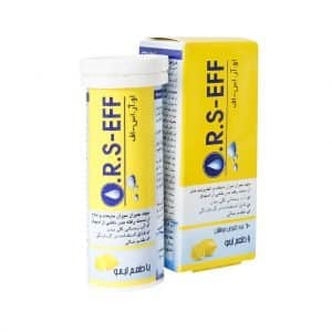 قرص جوشان او آر اس اف با طعم لیمو