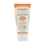 فلوئید ضد آفتاب SPF50+ فیزیکال سان سیف مناسب پوست ‌های حساس 50 میلی لیتر