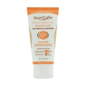 فلوئید ضد آفتاب SPF50+ فیزیکال سان سیف مناسب پوست ‌های حساس 50 میلی لیتر