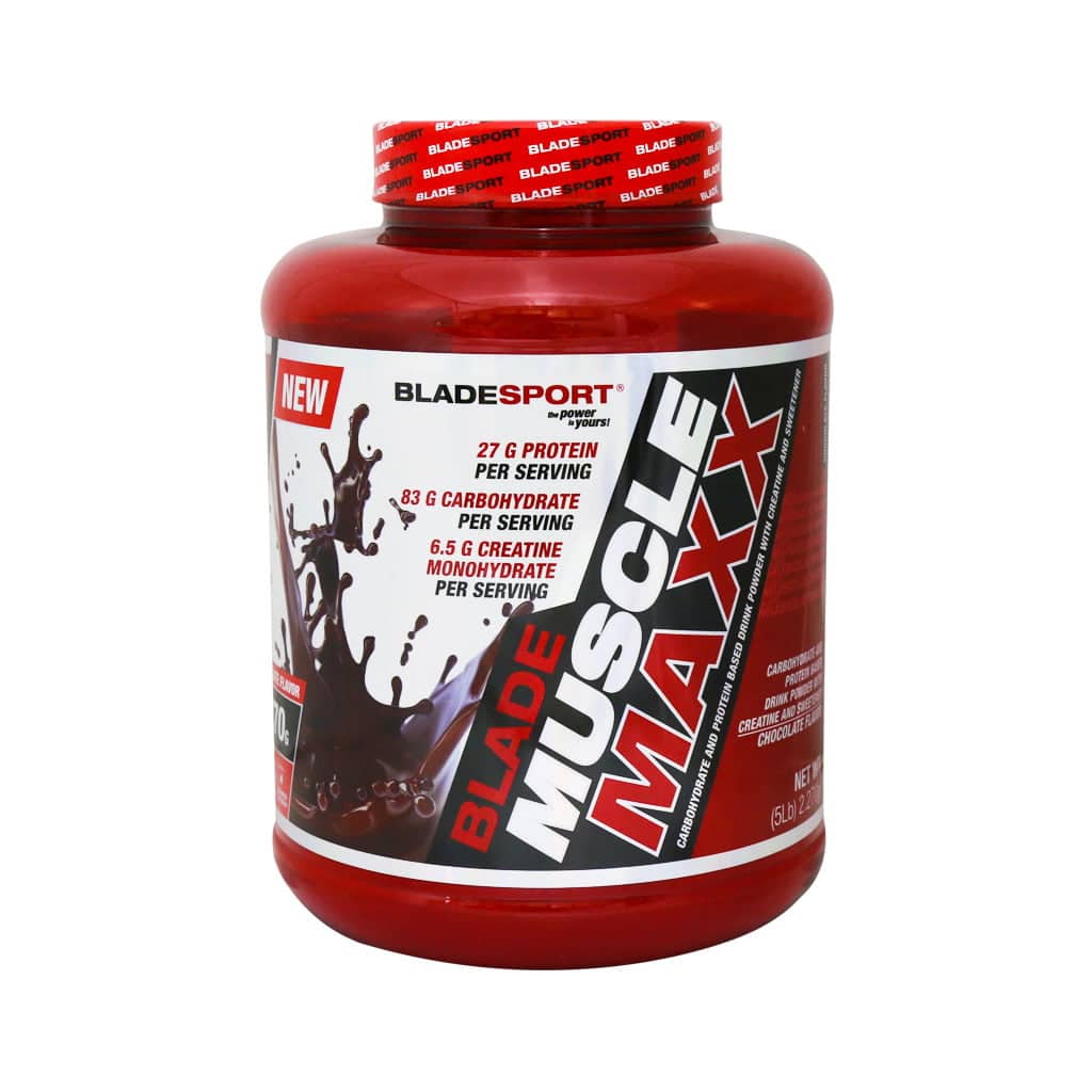 Blade-Sport-Muscle-Maxx-With-Chocolate-Flavor-2270-g گینر ماسل مکس بلید اسپرت با طعم شکلات
