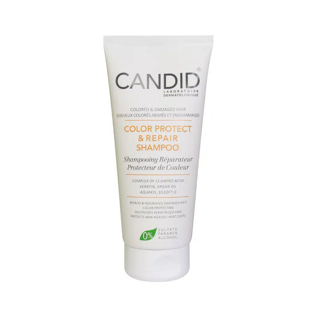Candid-Color-Protect-And-Repair-Shampoo-200-ml.jpg.webp شامپو تثبیت رنگ و ترمیم کننده مو کاندید 200 میلی لیتر