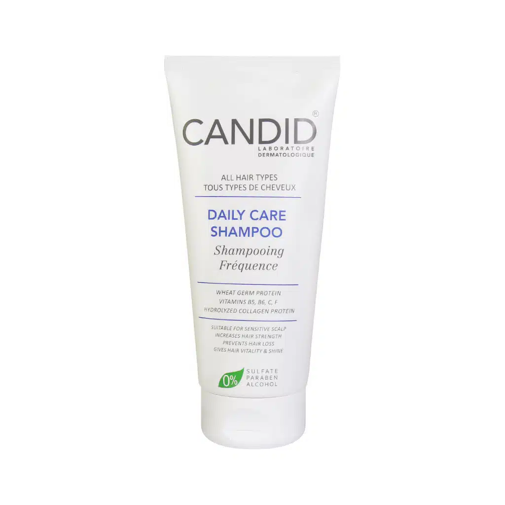 Candid-Daily-Care-Shampoo-200-ml.jpg.webp شامپو ویتامینه و پروتئینه روزانه کاندید 200 میلی لیتر
