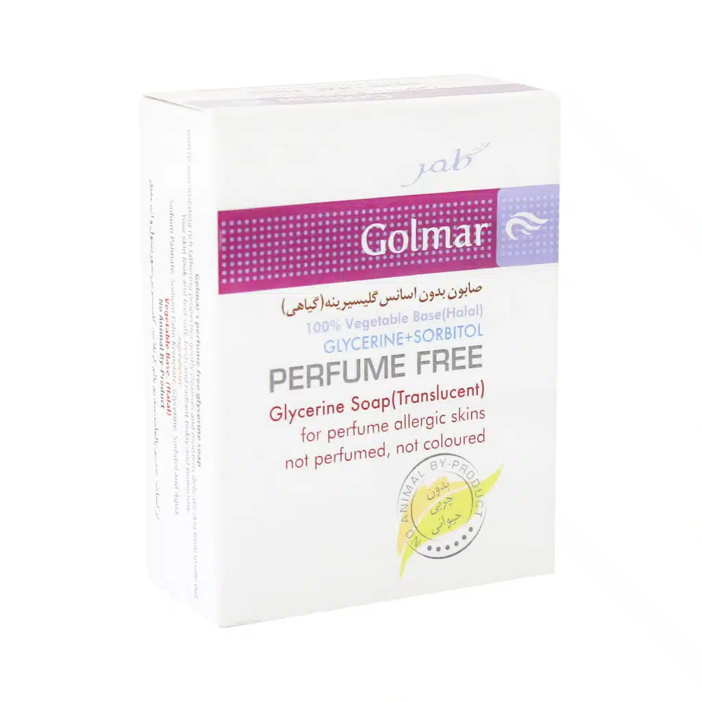 Golmar-Glycerine-Soap-100-g.jpg.webp صابون بدون اسانس گلیسیرینه گلمر 100 گرم