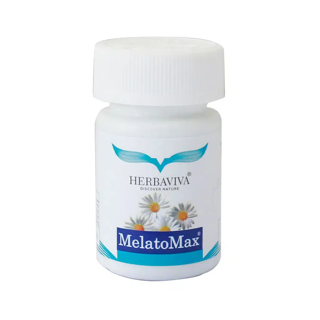 Herbaviva-Melatomax-30-Caps.jpg.webp کپسول ملاتونین ملاتومکس هرباویوا 30 عدد