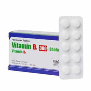قرص ویتامین B1 300 میلی گرم شفا 100 عدد
